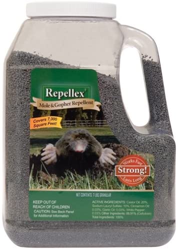 Repellex Mole, Vole and Gopher Repellent, 7 Pounds