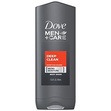 Dove Men Care Body and Face Wash, Deep Clean 13.5 oz