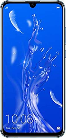 Huawei Honor 10 lite (64GB   3GB RAM) 6.21" FHD 4G LTE GSM Factory Unlocked Smartphone - International Version No Warranty HRY-LX1 (Sapphire Blue)