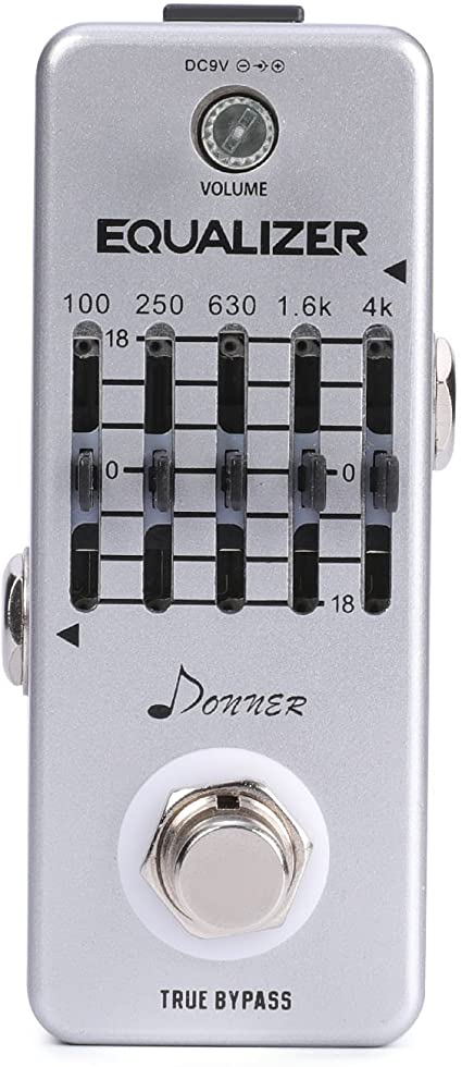 Donner Equalizer Pedal 5-band Graphic EQ Guitar Effect Pedal