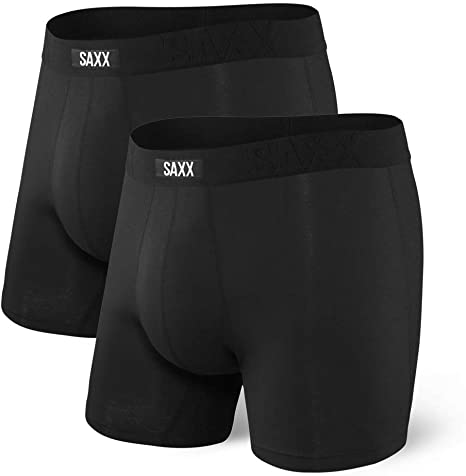 SAXX Men's Underwear – UNDERCOVER Boxer Briefs with Built-In Pouch Support – Pack of 2, Underwear for Men