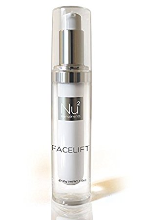 Nunutrients Facelift Anti Aging Serum, Can be Mixed with Make Up – Reduces Common Signs of Skin & Eye Aging, Appearance of Fine Lines, Wrinkles   Fights Sagging & Crows Feet! Provided in Pump Dispenser – Get the Skin-tone You want