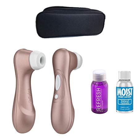 Fantasy-Deal - Satis-fyer Pro 2 Pleasure Air Technology Wave-Stimulator Massager & [ Lube/Cleaner/Bag/Diary Kit ] ST: 1112