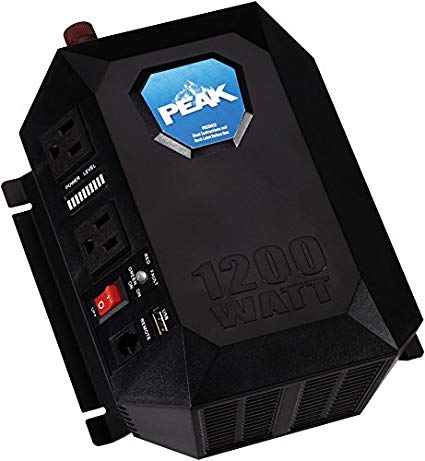 PEAK PKC0M12 Black Mobile Power Outlet