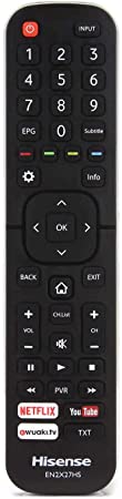 Genuine EN2X27HS Remote Control for Hisense UHD Smart TV 65K5500UWTS H32M2600 H40M3300 H40MEC3350