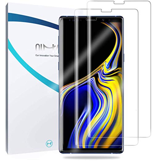 Galaxy Note 9 Screen Protector, 2-Pack QiMai Case Friendly Easy Install Screen Cover(Not Glass)[New Version]