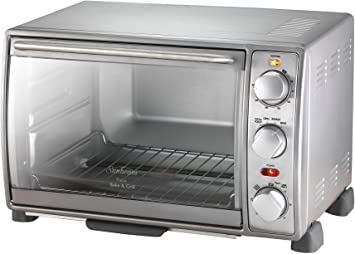 Sunbeam Compact 19L Pizza Oven, Stainless Steel