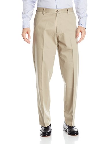 Dockers Men's Relaxed Fit Signature Khaki Pant - Flat Front D4