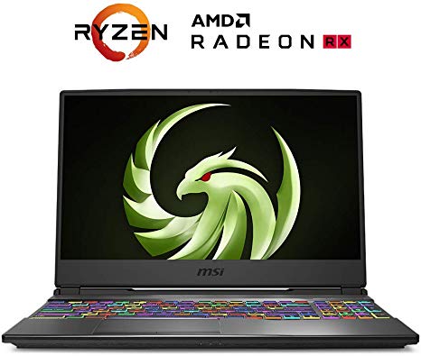 MSI Alpha 15 A3DD-004 15.6" 144Hz Gaming Laptop AMD Ryzen7-3750H Redeon RX5500M 16GB 512GB NVMe SSD Win10