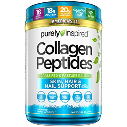 Purely Inspired Collagen Peptides, Unflavored, 1 Pound