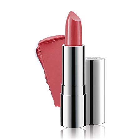 Super Moisturizing Lipstick by Luscious Cosmetics. Vegan | Cruelty Free | Lead Free - Vintage Rose - 0.12 Ounce