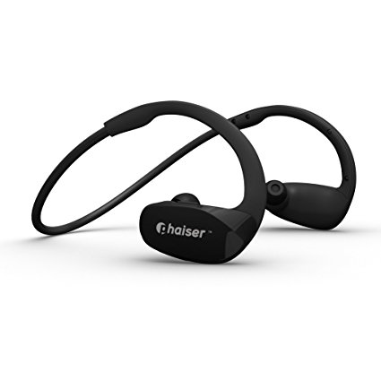 Phaiser Bluetooth Earbuds for Running, Black-Black