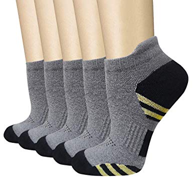 Sport Plantar Fasciitis Compression Socks Arch Support Ankle Socks - Best For Running, Athletic, and Travel