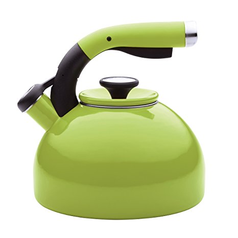 Circulon 2-Quart Morning Bird Teakettle, Kiwi Green