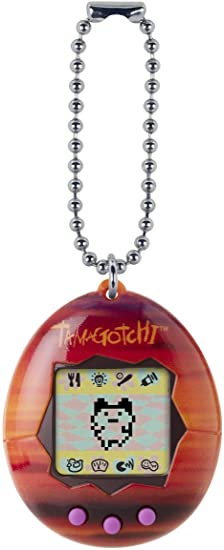 Tamagotchi BANDAI 42865 Original Sunset - Feed, Care, Nurture - Virtual Pet with Chain for on The go Play