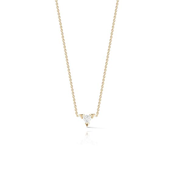 Valloey Rover Gold Star Necklace,Dainty 14K Gold Filled Sterling Silver Round Dot Tiny Heart Little Star CZ Choker Necklace Jewelry Gift for Women