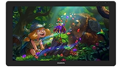 HUION KAMVAS RDS 220 Pen Display Graphics Drawing Tablet with Full- Laminated QHD 2.5K/ Quantum Display 145% s RGB/Android Support/Battery Free Stylus / 8192 Pen Pressure/Tilt 60*/ 21.5 Inch Screen