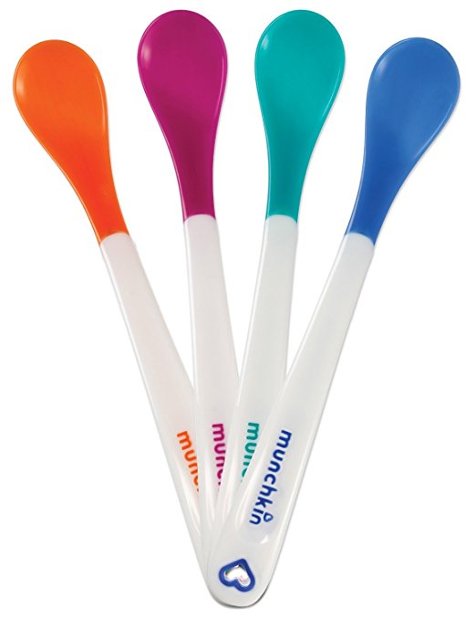 Munchkin White Hot Infant Safety Spoons, 8 Count