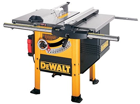 DEWALT DW746 Woodworker 10-Inch Left Tilt 1-3/4-Horsepower Intermediate Saw (No Fence), 115-Volt 1-Phase