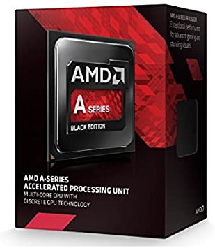 AMD A10 7870K Processors 3.9GHz Socket FM2  95W, Black (AD787KXDJCBOX)