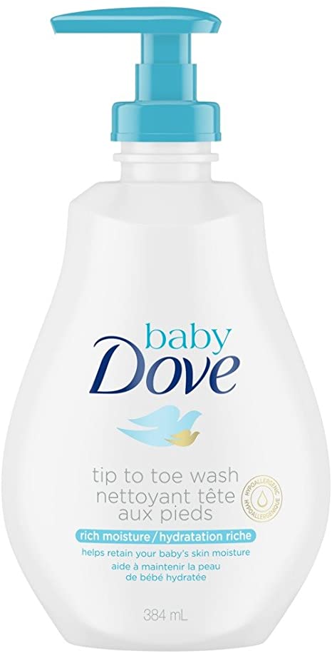 Baby Dove Tip to Toe Baby Wash Rich Moisture 384 ml