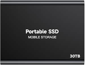 外付けSSD SSD 外付け 30TB 新たにアップグレードされた ポータブルSSD 外付けSSD Type-C 軽量 超高速ドライブ/防水IP6 hdd 外付け 金属の質感/熱制御/耐衝撃/防滴/防塵 5年品質保証です