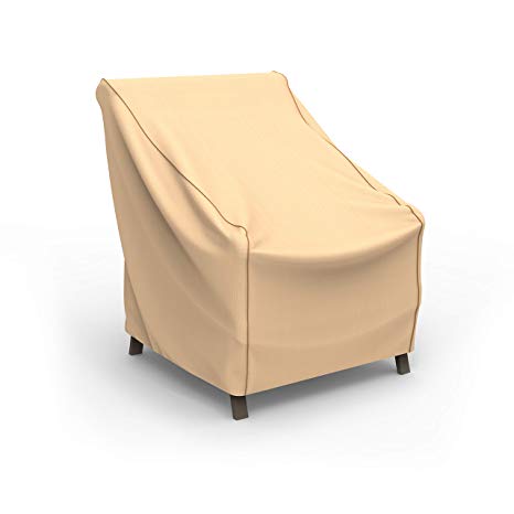 NeverWet Signature Patio Chair Cover, Small - Tan, P1A03TNNW2