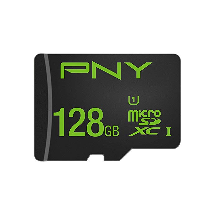 PNY High Performance MicroSDHC Memory Card 128 GB Class 10 UHS-1 U1 (New Version)