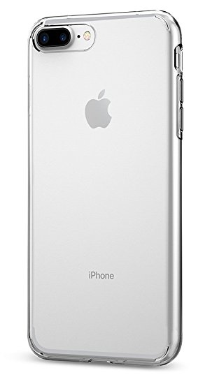 Spigen Liquid Crystal [2nd Generation] iPhone 7 Plus Case with Slim Protection and Premium Clarity for iPhone 7 Plus (2016) - Crystal Clear