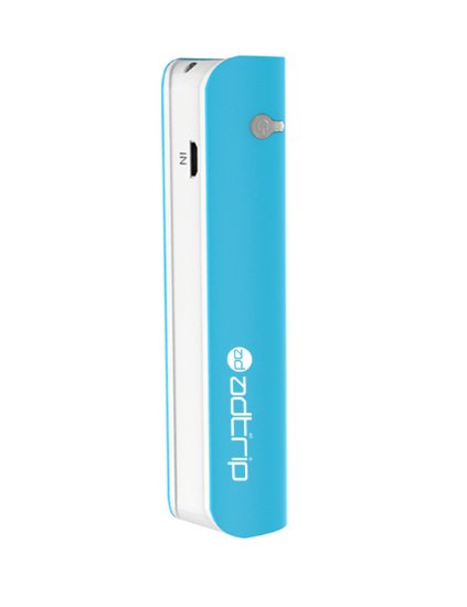 Power Bank,ADTRIP Ultra-compact Portable Charger 2600mah External Battery PowerBank for Samsung Galaxy S5, S4, S3, Blackberry Z30, Z10, Q10, Q5, HTC One V, X (blue)