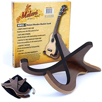 Ukulele Stand plus Carry Bag for Ukulele Accessories: Floor Stand to Prevent Damage