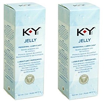 K-Y Jelly Personal Water Based Lubricant, 2 Oz