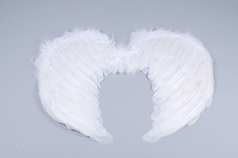 White Feather Wings - Accessory