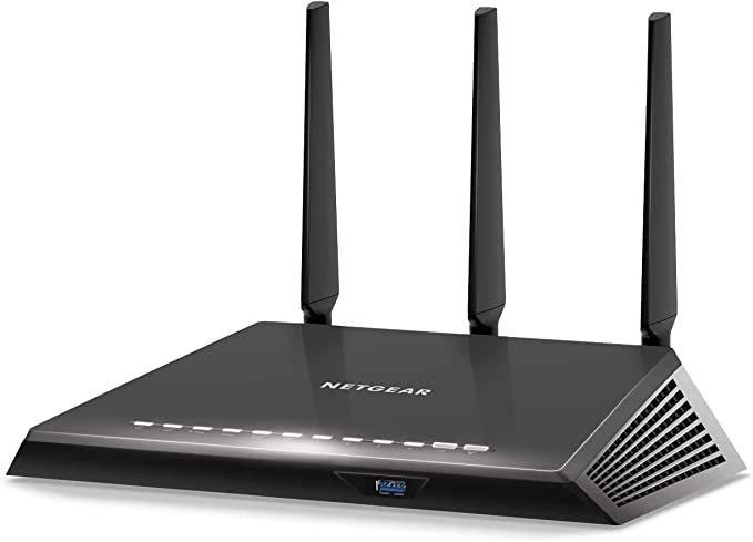 NETGEAR Nighthawk Wi-Fi Router (R7200) - AC2100 Wireless Speed (Up to 2100 Mbps) | Up to 1800 Sq Ft Coverage & 30 Devices | 4 x 1G Ethernet and 1 USB 3.0 Port