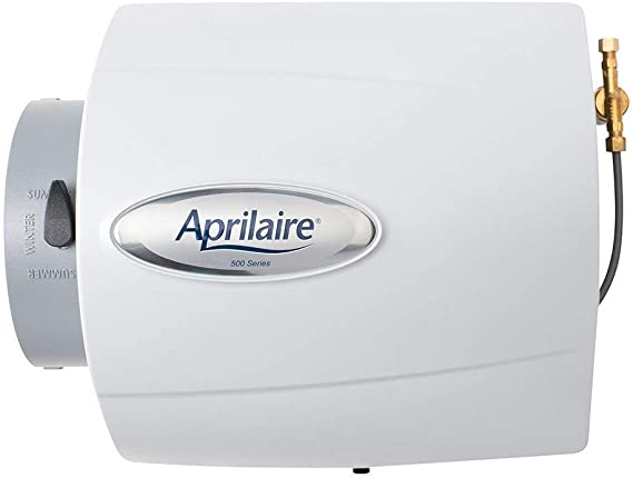 Aprilaire 500MK - Small to Medium Capacity Bypass Humidifier with Manual Control with Installation Kit
