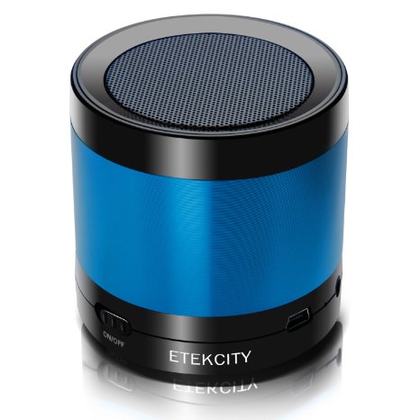 Etekcity RoverBeats T16 Ultra Portable Wireless Bluetooth Speakers, Enhanced Bass (Blue)