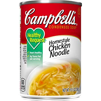 Campbell's Healthy Request Condensed Soup, Homestyle Chicken Noodle, 10.5 Ounce