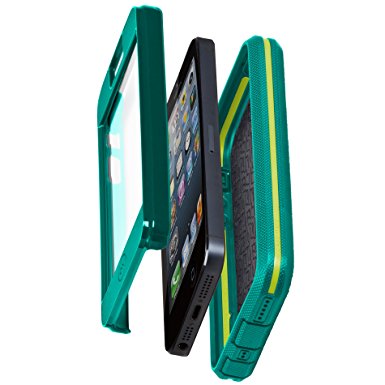iPhone 5 Tough Xtreme Cases - Olo by Case-Mate - Emerald Green/Chartreuse Green