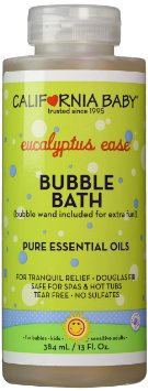 California Baby Bubble Bath Aromatherapy 13 oz Eucalyptus ease for tranquil relief