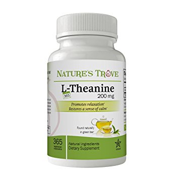 L-Theanine 200mg SUPER VALUE SIZE - 365 Vegetarian Capsules