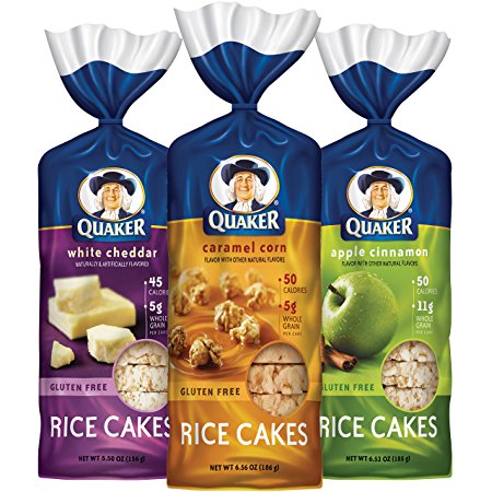 Quaker Gluten Free Rice Cakes Variety Pack, 6 Count