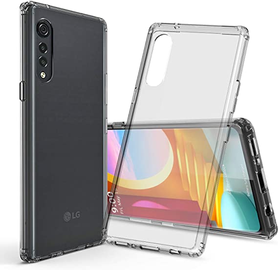 Cbus Wireless Clear Hard Case Cover for LG Velvet — Drop Tested Protection