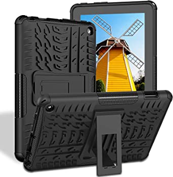 ROISKIN Dual Layer Shockproof Impact Resistance Kids Drop Protection Case with Kickstand Compatible with Tablet 7 Case 12th Generation 2022 Released Not fit Samsung Case