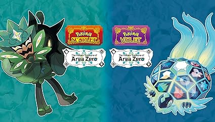 Pokémon Scarlet/Pokémon Violet Expansion Pass: The Hidden Treasure of Area Zero (Retail Version) Standard - Nintendo Switch [Digital Code]