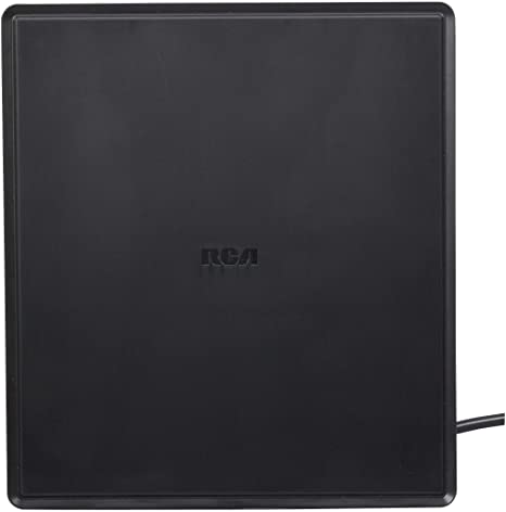 RCA Amplified indoor flat HDTV antenna multi-directional