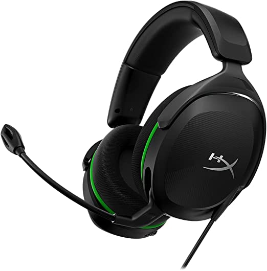 HyperX CloudX Stinger 2 Core - Gaming Headset for Xbox, Lightweight Over-Ear headsets with mic, Swivel-to-Mute Function, 40mm Drivers - Black