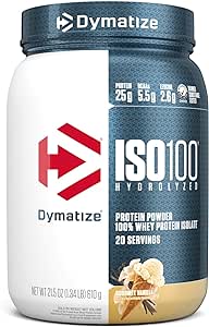 Dymatize Nutrition ISO100 - Gourmet Vanilla 20 srv