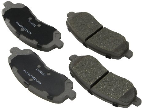 ACDelco 14D866CH Advantage Ceramic Front Disc Brake Pad Set