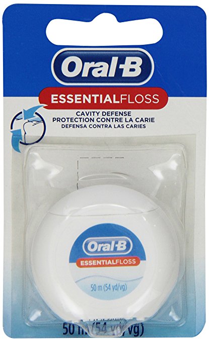 Oral-B Essential Floss, 54 Yards, (Pack of 24)