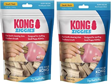 KONG - Ziggies Puppy Small, Pack of 2